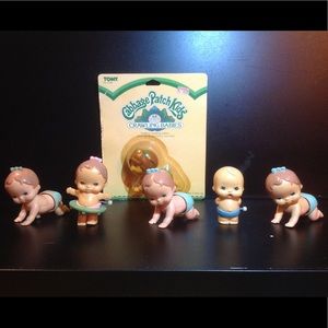Vintage Cabbage Patch wind up babies by Tomy